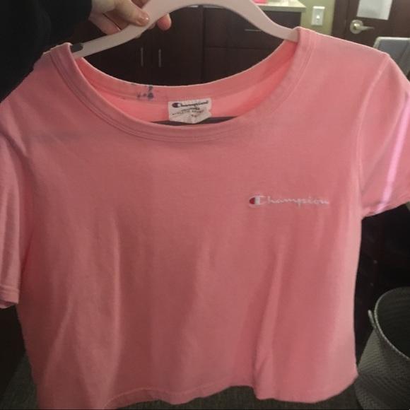 pink champion tee